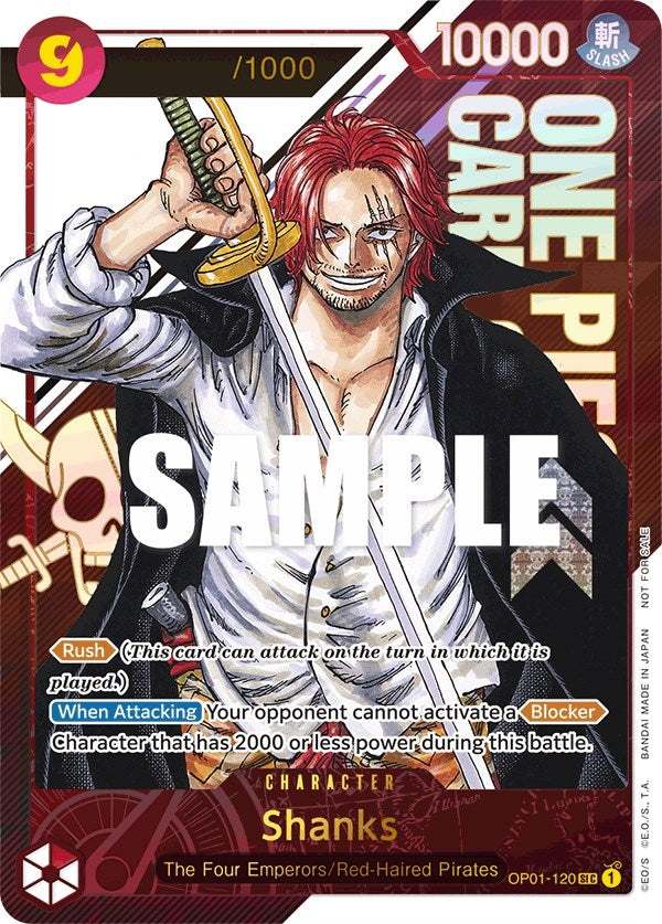 Image for Shanks (Championship 2023) [Serial Number] (OP01-120) (One Piece Promotion Cards) - One Piece Card Game