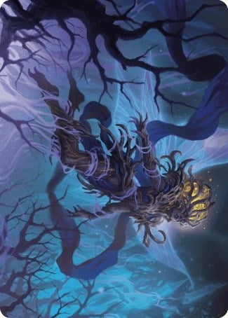 Sleep-Cursed Faerie Art Card (8) (Art Series: Wilds of Eldraine)