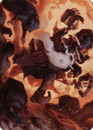 Tattered Ratter Art Card (20) (Art Series: Wilds of Eldraine)