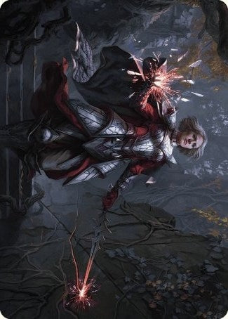 Rowan, Scion of War Art Card (31/81) (31) (Art Series: Wilds of Eldraine)