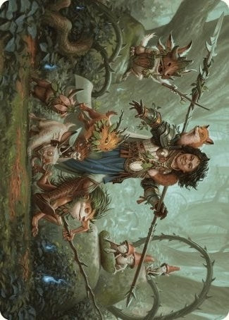Ellivere of the Wild Court Art Card (49) (Art Series: Wilds of Eldraine)