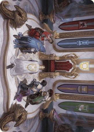 Throne of Eldraine Art Card (55) (Art Series: Wilds of Eldraine)