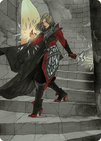 Rowan, Scion of War Art Card (59/81) (59) (Art Series: Wilds of Eldraine)