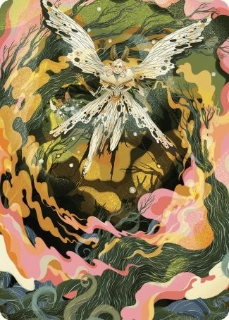 Greater Auramancy Art Card (61) (Art Series: Wilds of Eldraine)