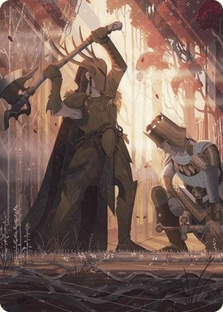 Karmic Justice Art Card (62) (Art Series: Wilds of Eldraine)