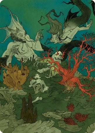 Curiosity Art Card (65) (Art Series: Wilds of Eldraine)