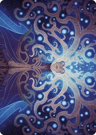 Omniscience Art Card (68) (Art Series: Wilds of Eldraine)
