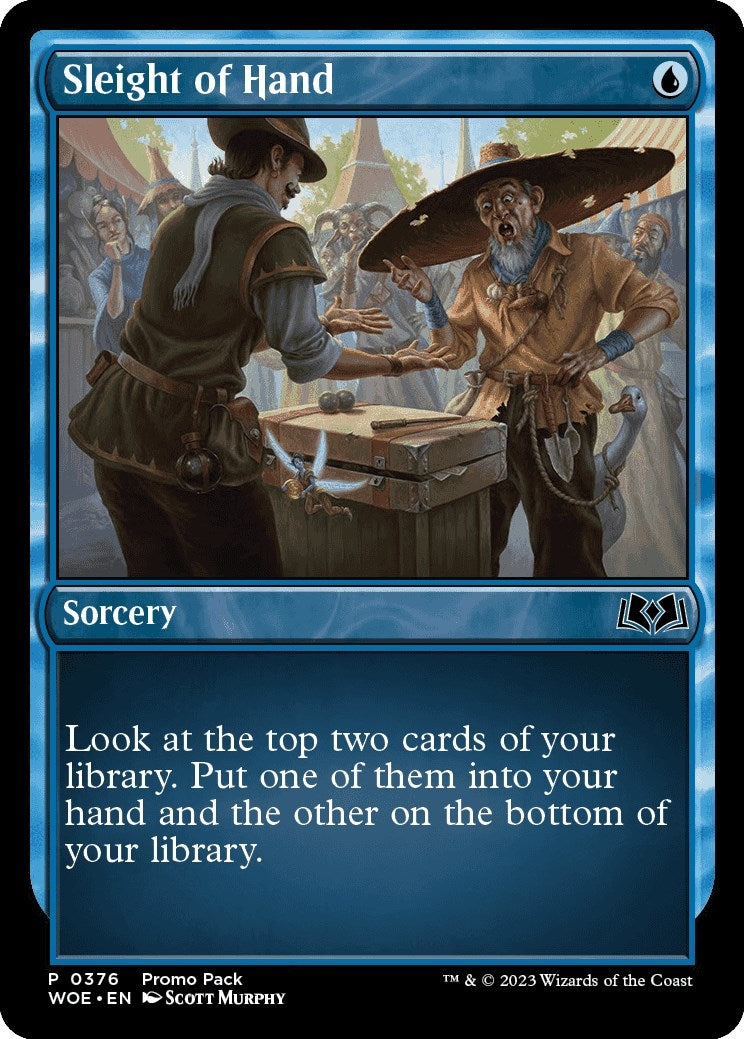 Sleight of Hand (376) (Promo Pack: Wilds of Eldraine)