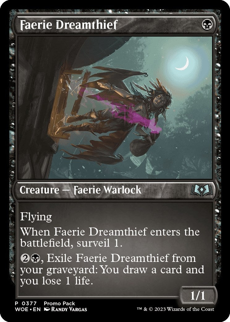 Faerie Dreamthief (377) (Promo Pack: Wilds of Eldraine)