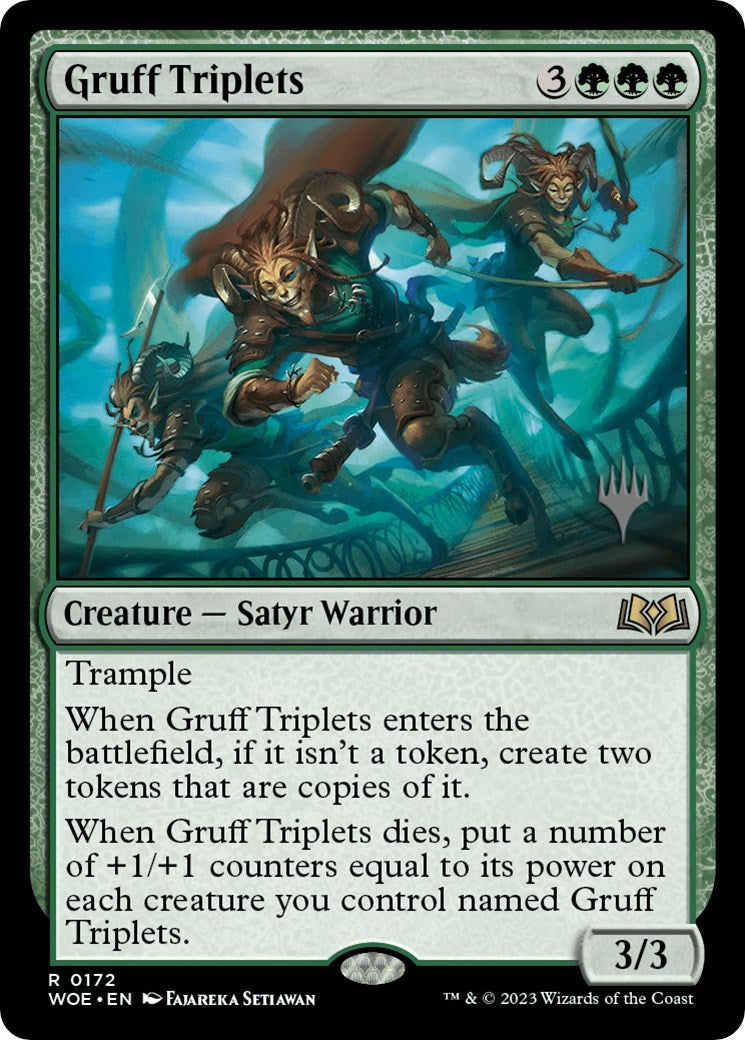 Gruff Triplets (172) (Promo Pack: Wilds of Eldraine)