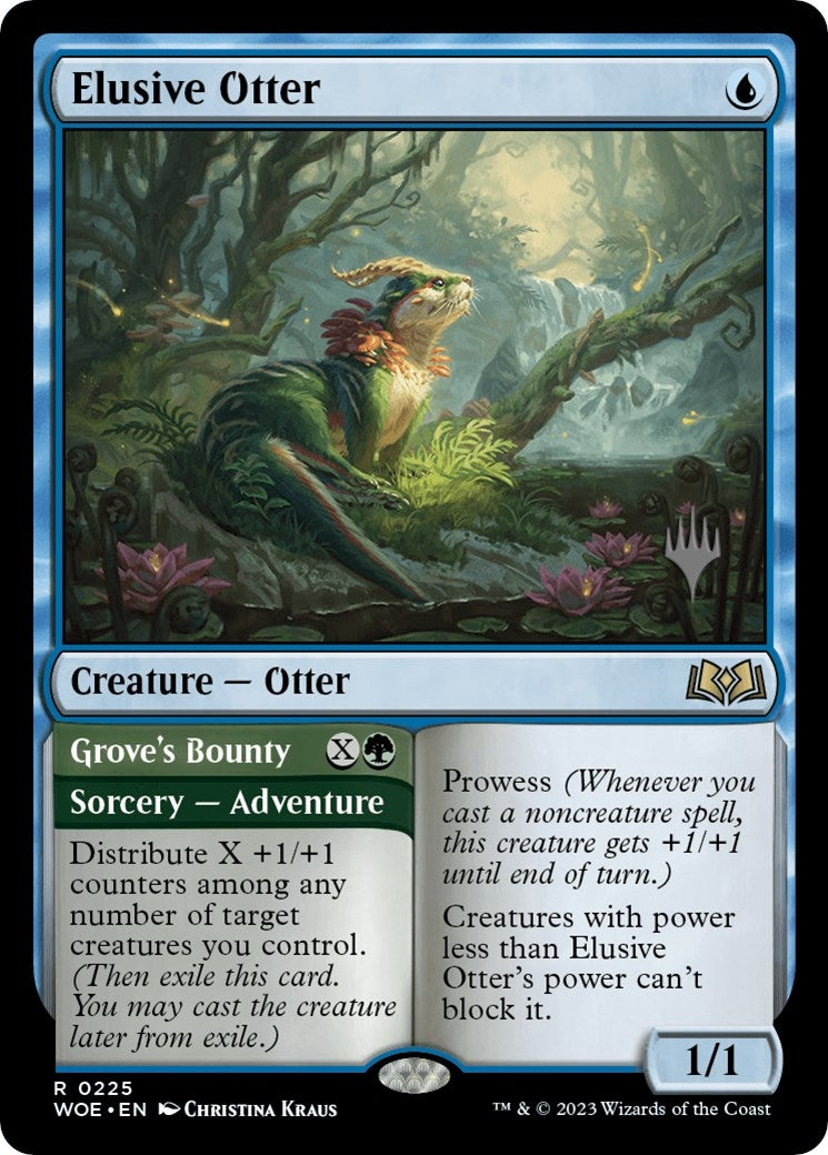 Elusive Otter (225) (Promo Pack: Wilds of Eldraine)