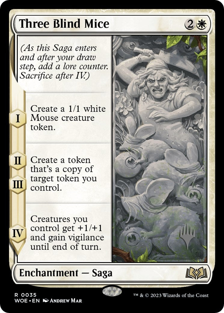 Three Blind Mice (35) (Promo Pack: Wilds of Eldraine)
