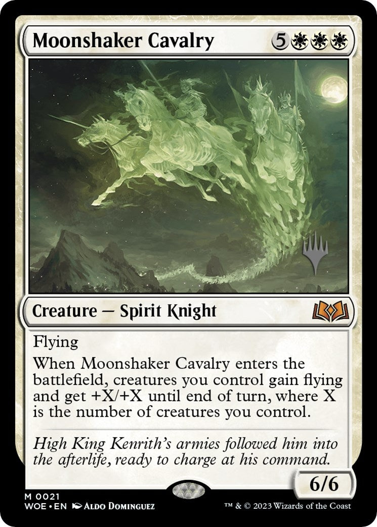 Moonshaker Cavalry (21) (Promo Pack: Wilds of Eldraine)