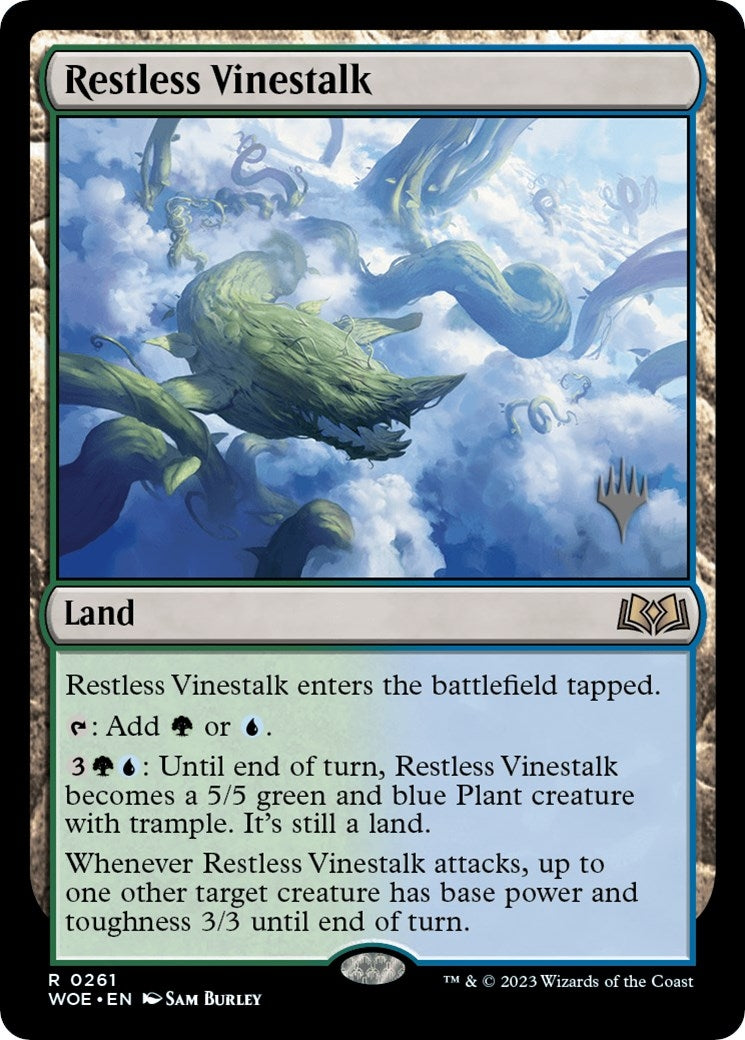 Restless Vinestalk (261) (Promo Pack: Wilds of Eldraine)