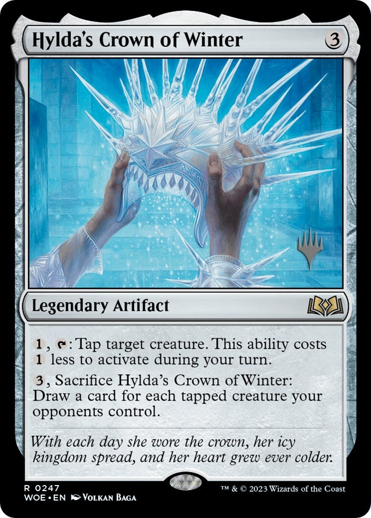 Hylda's Crown of Winter (247) (Promo Pack: Wilds of Eldraine)