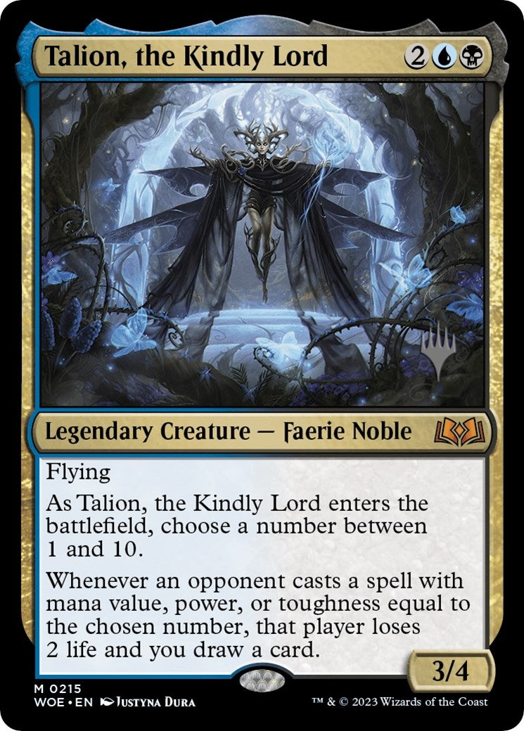 Talion, the Kindly Lord (215) (Promo Pack: Wilds of Eldraine)
