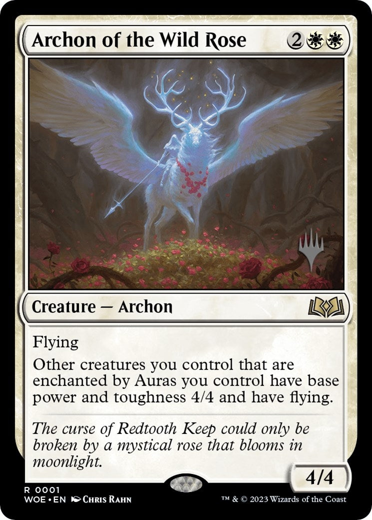 Archon of the Wild Rose (1) (Promo Pack: Wilds of Eldraine)