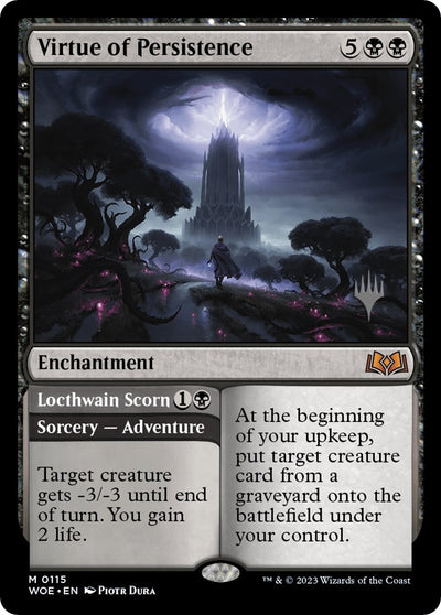 Virtue of Persistence (115) (Promo Pack: Wilds of Eldraine)