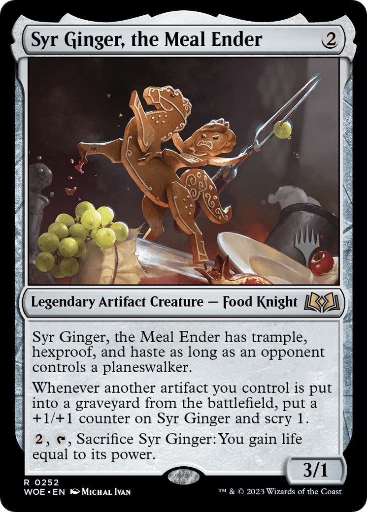 Syr Ginger, the Meal Ender (252) (Promo Pack: Wilds of Eldraine)