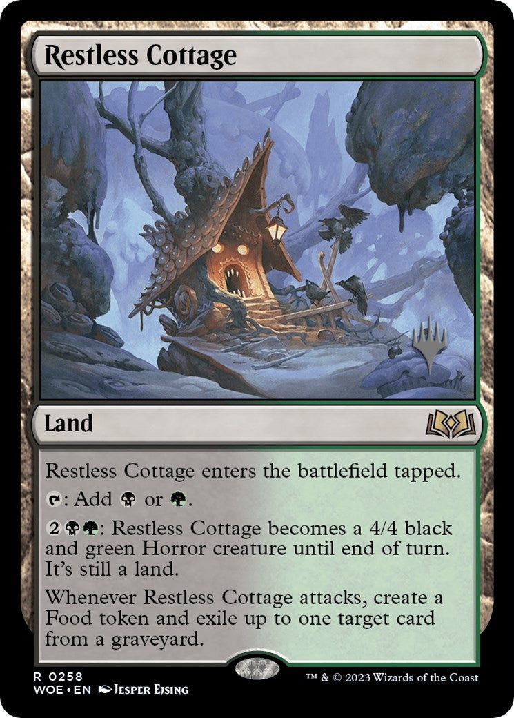 Restless Cottage (258) (Promo Pack: Wilds of Eldraine)