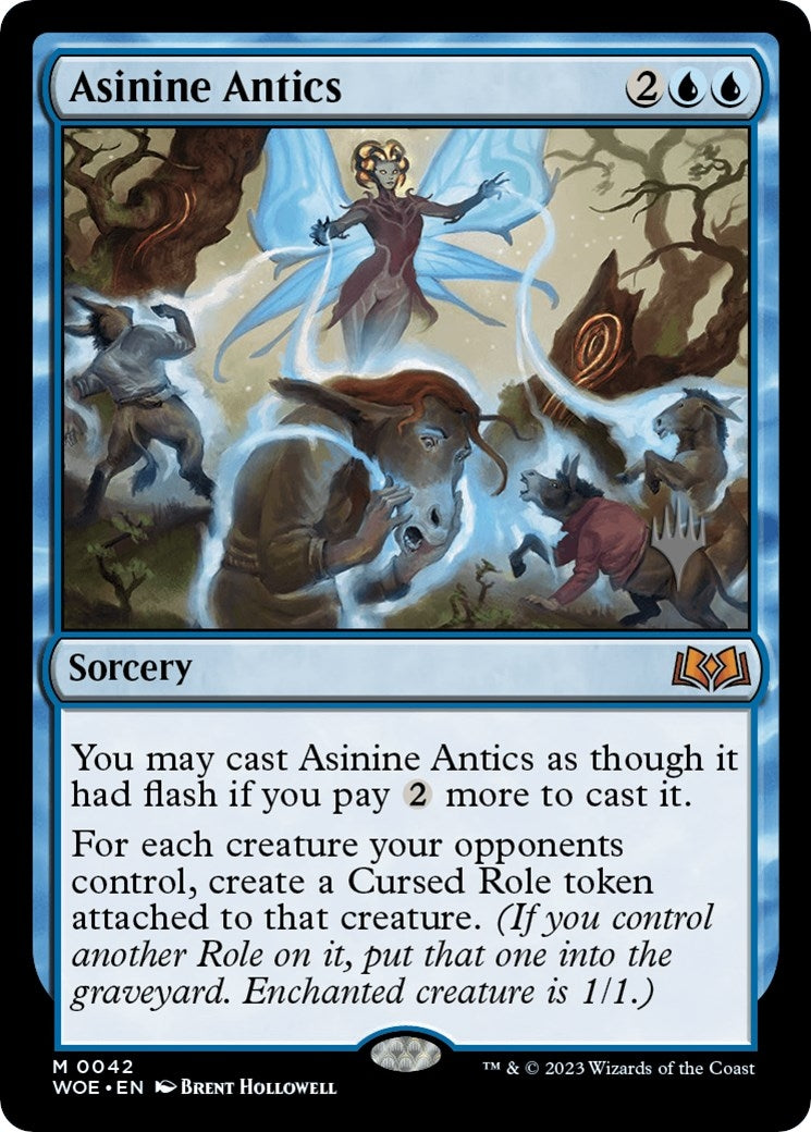 Asinine Antics (42) (Promo Pack: Wilds of Eldraine)
