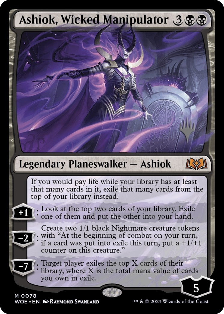 Ashiok, Wicked Manipulator (78) (Promo Pack: Wilds of Eldraine)
