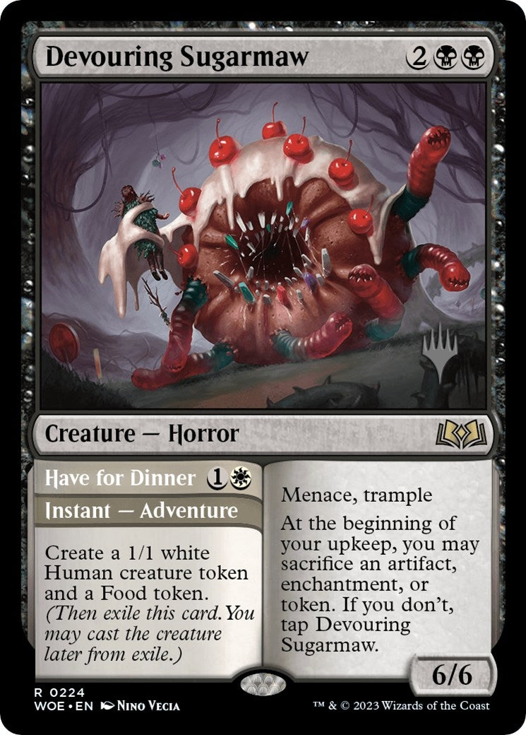 Devouring Sugarmaw (224) (Promo Pack: Wilds of Eldraine)