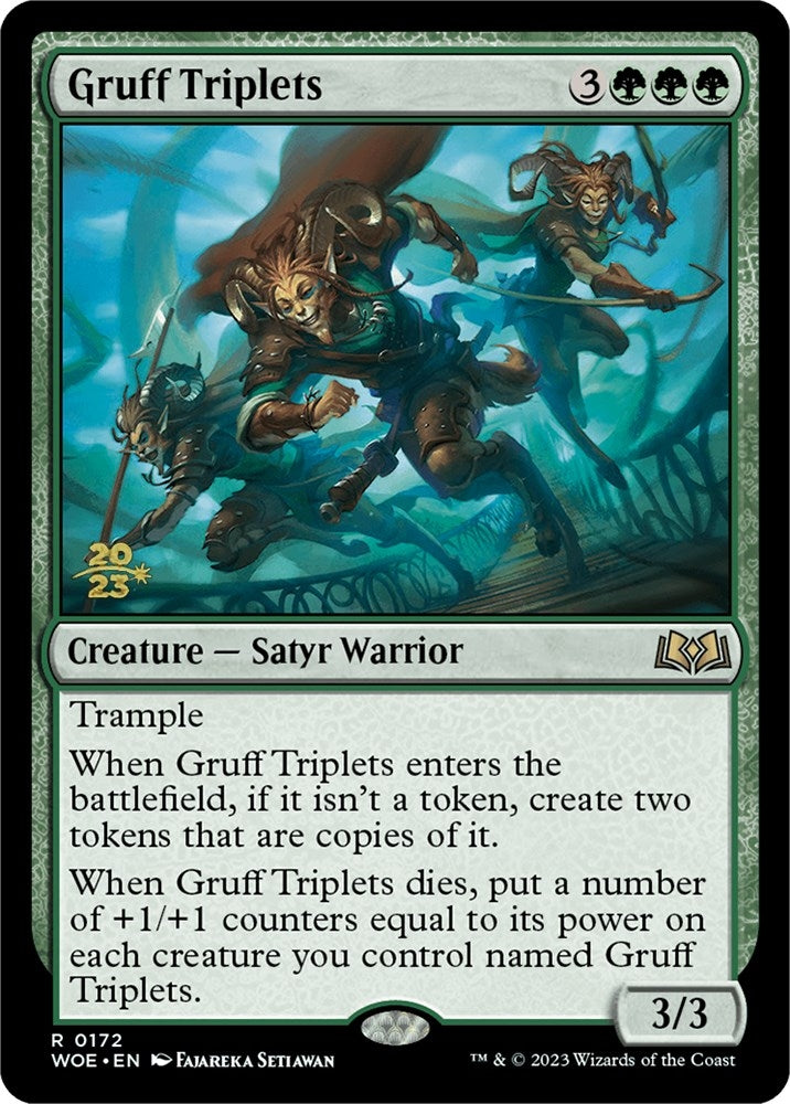Gruff Triplets (172) (Prerelease Cards)