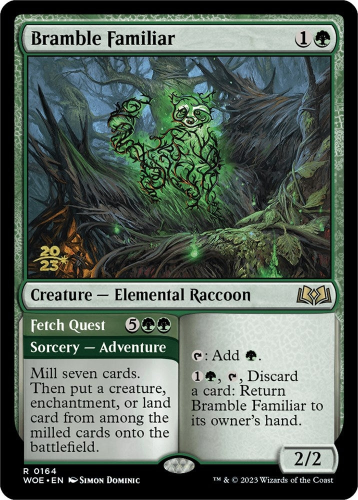 Bramble Familiar (164) (Prerelease Cards)