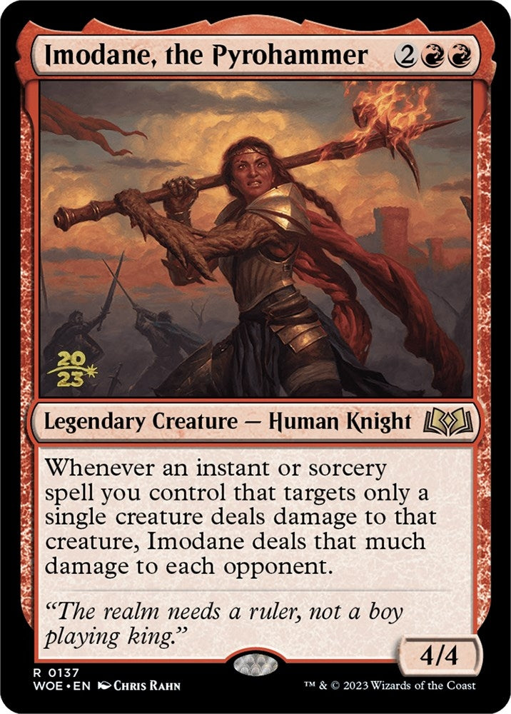 Imodane, the Pyrohammer (137) (Prerelease Cards)