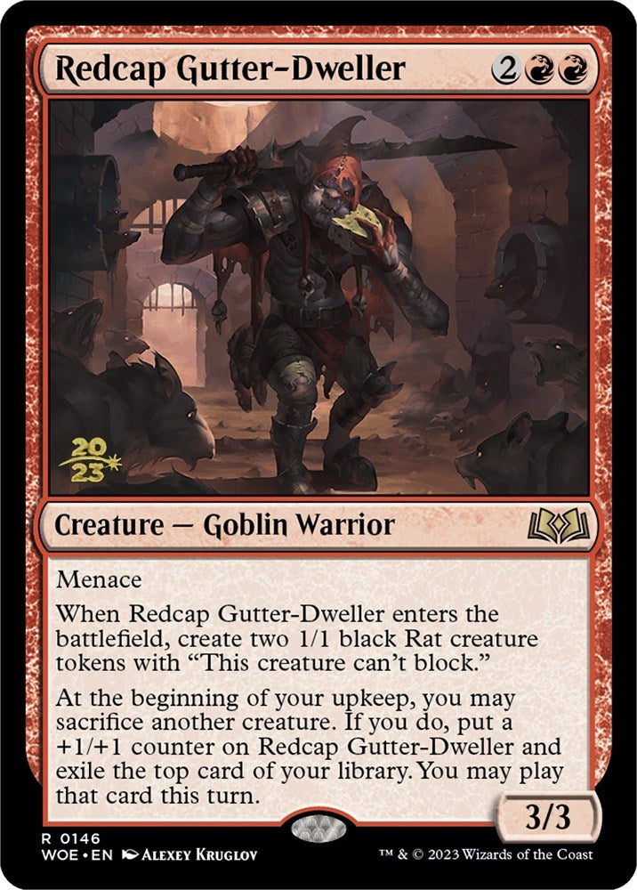Redcap Gutter-Dweller (146) (Prerelease Cards)