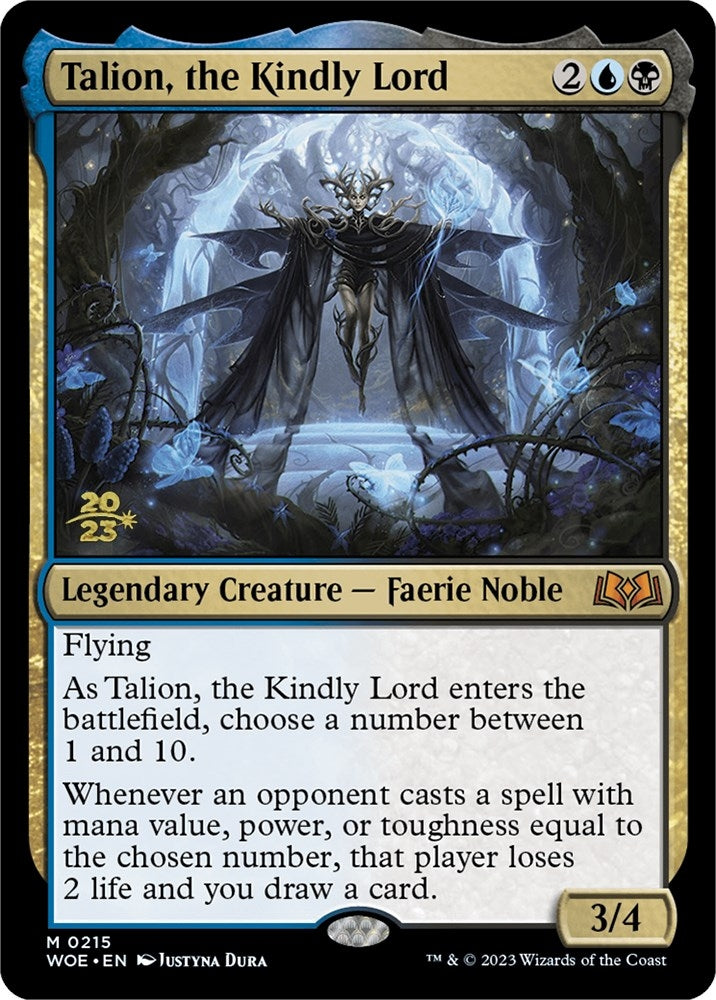 Talion, the Kindly Lord (215) (Prerelease Cards)
