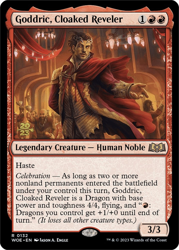 Goddric, Cloaked Reveler (132) (Prerelease Cards)
