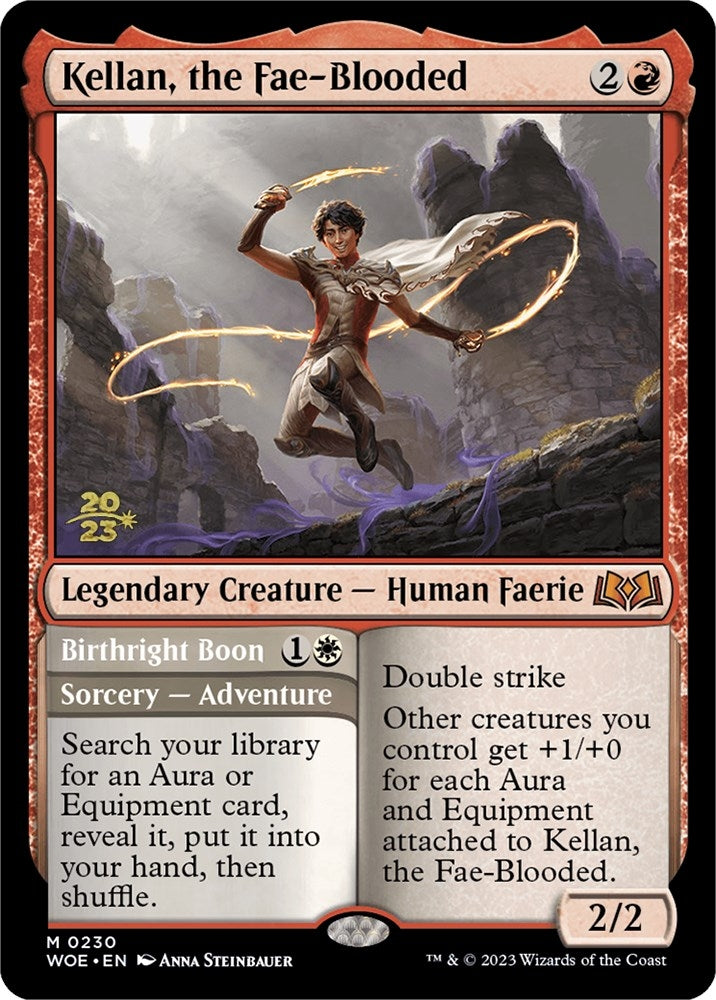 Kellan, the Fae-Blooded (230) (Prerelease Cards)