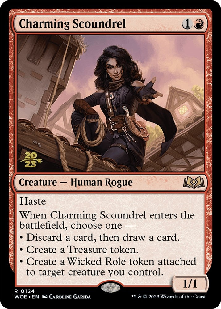 Charming Scoundrel (124) (Prerelease Cards)