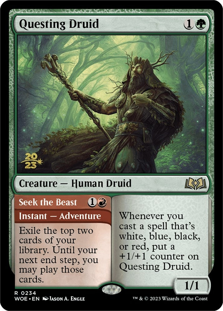 Questing Druid (234) (Prerelease Cards)