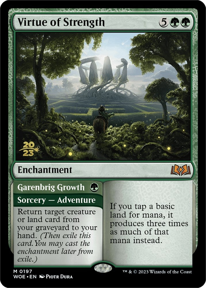 Virtue of Strength (197) (Prerelease Cards)