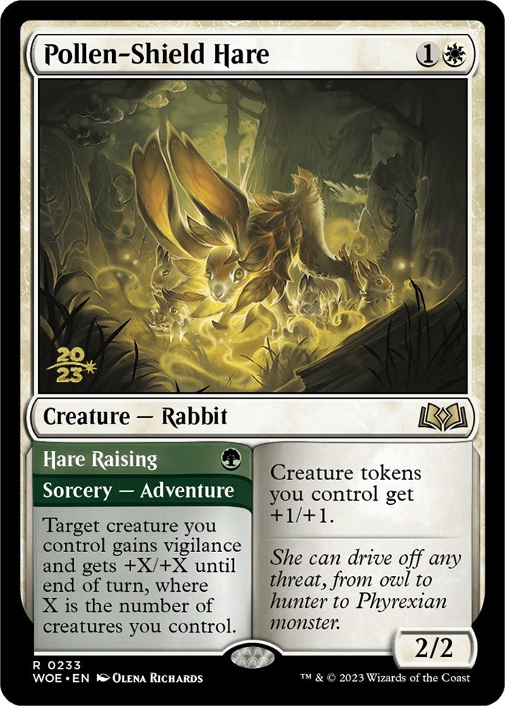 Pollen-Shield Hare (233) (Prerelease Cards)