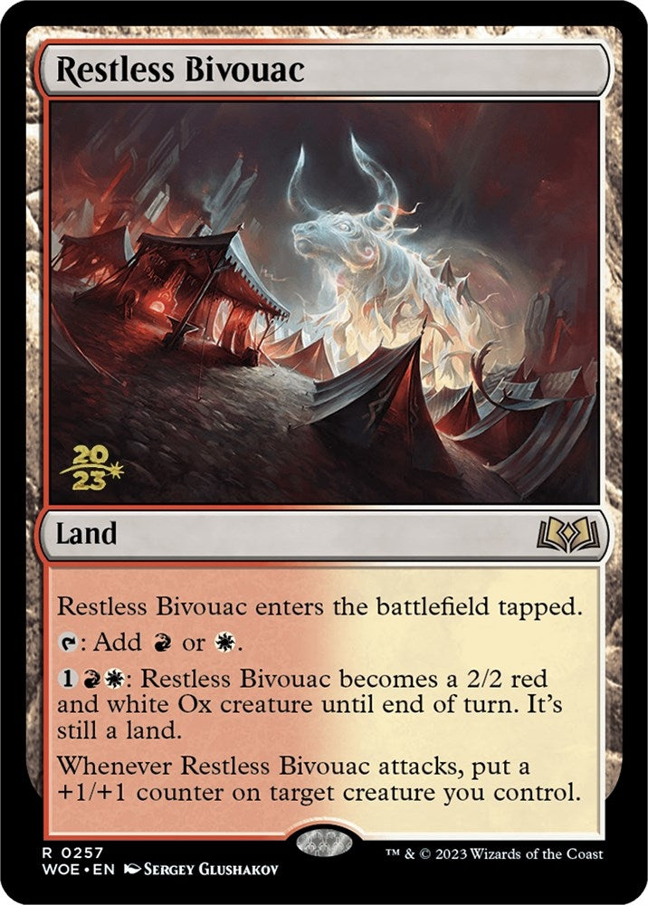 Restless Bivouac (257) (Prerelease Cards)