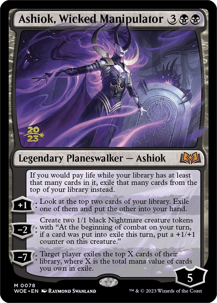 Ashiok, Wicked Manipulator (78) (Prerelease Cards)
