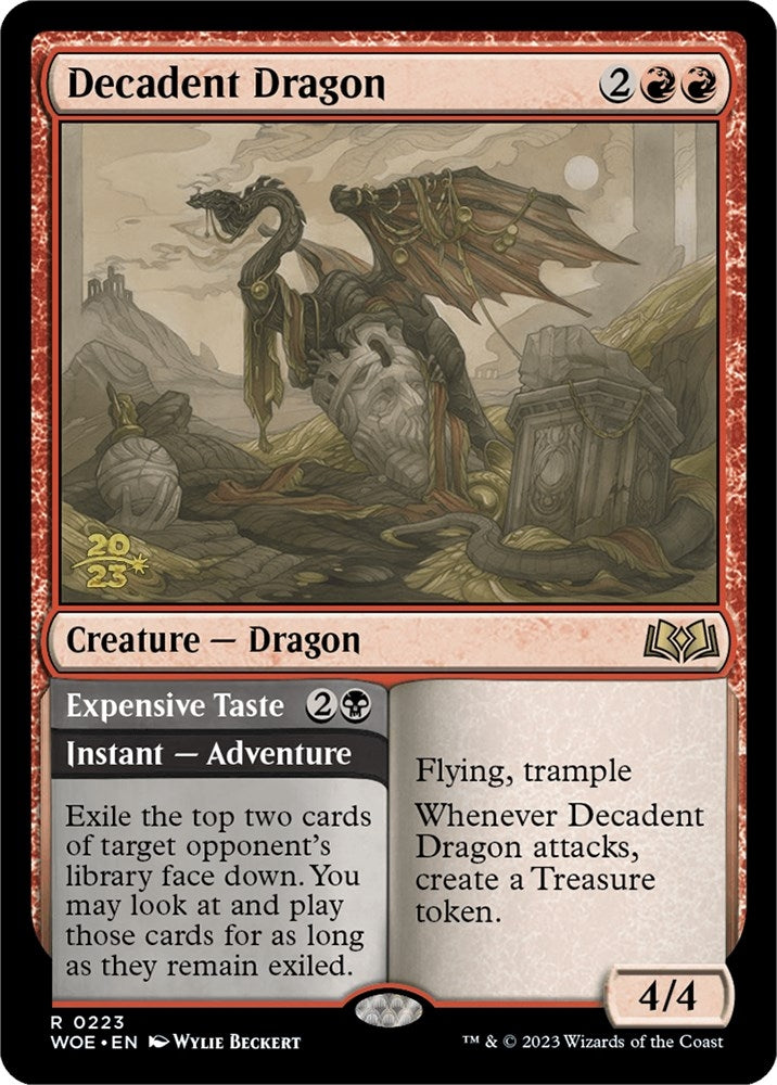 Decadent Dragon (223) (Prerelease Cards)
