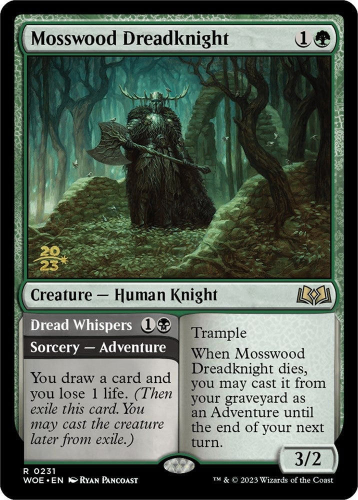 Mosswood Dreadknight (231) (Prerelease Cards)