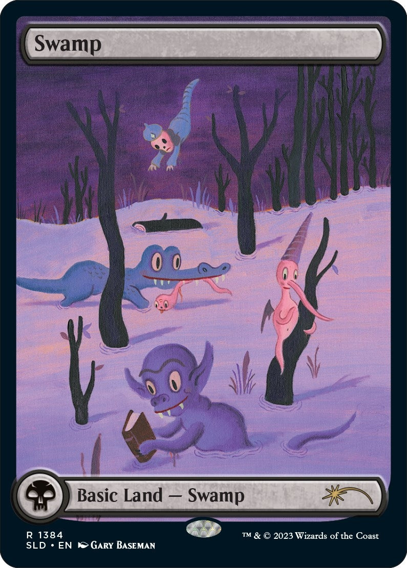 Swamp (1384) (1384) (Secret Lair Drop Series)