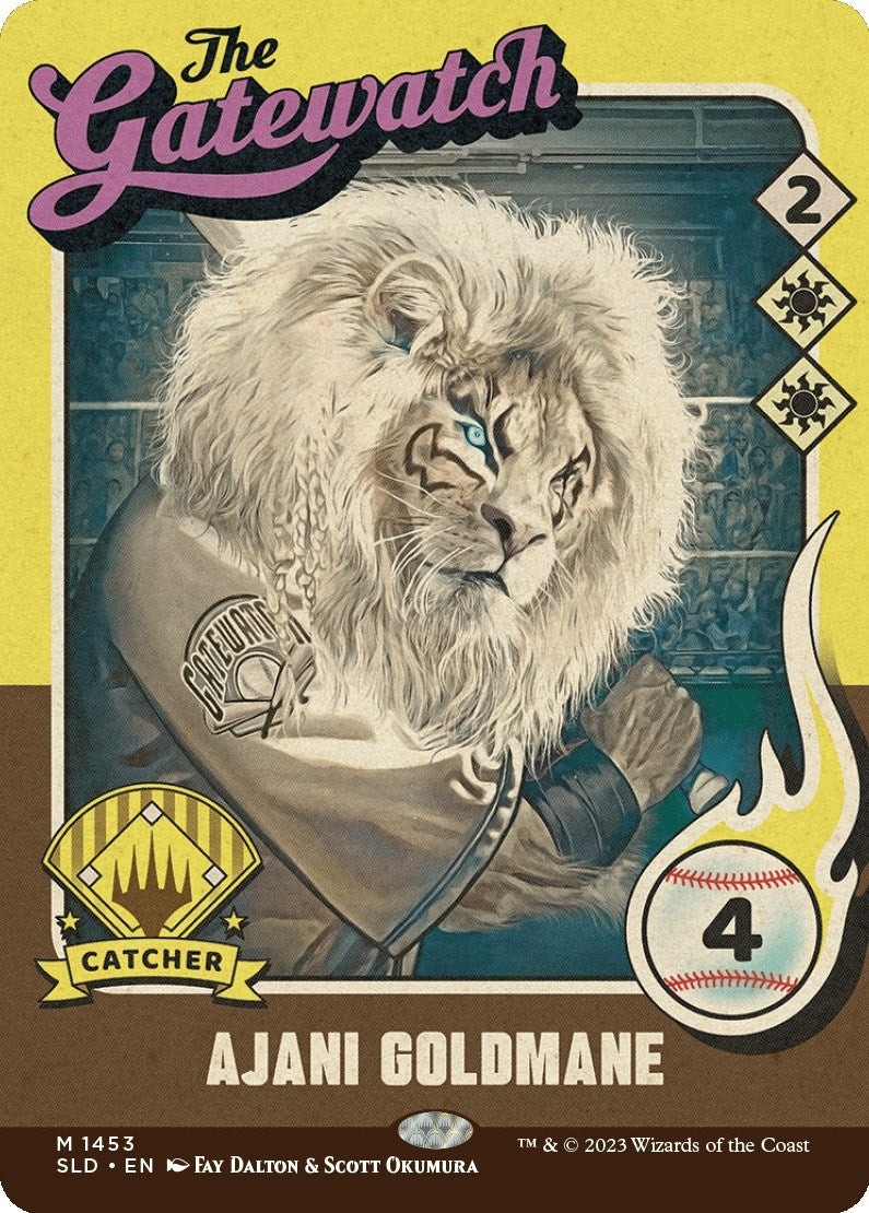 Ajani Goldmane (1453) (1453) (Secret Lair Drop Series)