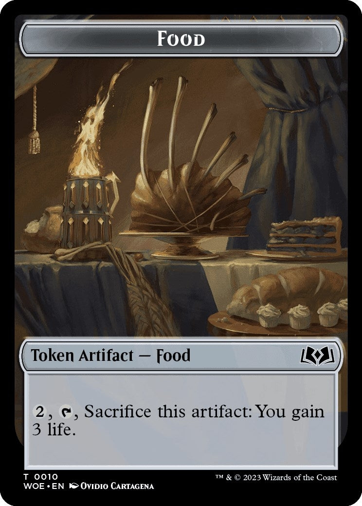 Food (0010) Token (10) (Wilds of Eldraine)