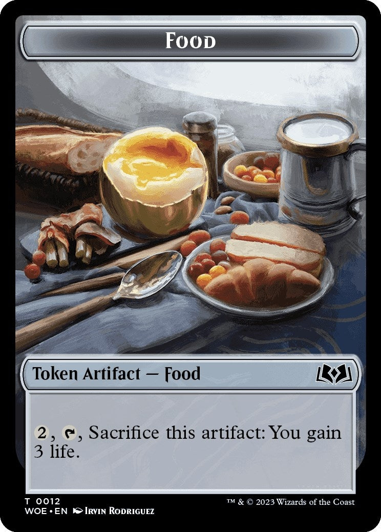 Food (0012) Token (12) (Wilds of Eldraine)