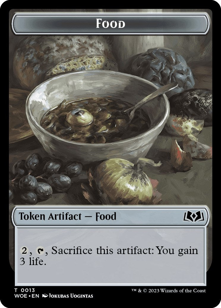 Food (0013) Token (13) (Wilds of Eldraine)