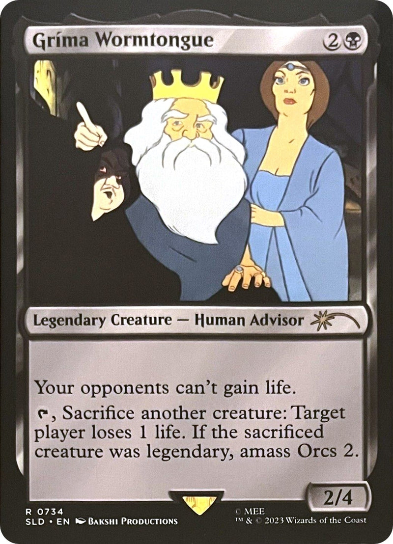Grima Wormtongue (734) (Secret Lair Drop Series)