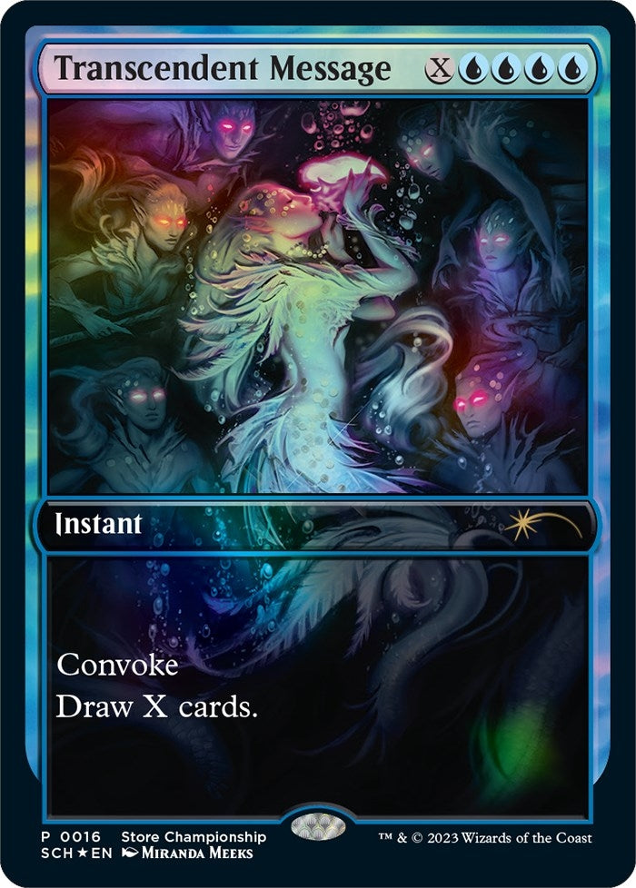 Transcendent Message (16) (Game Day & Store Championship Promos)