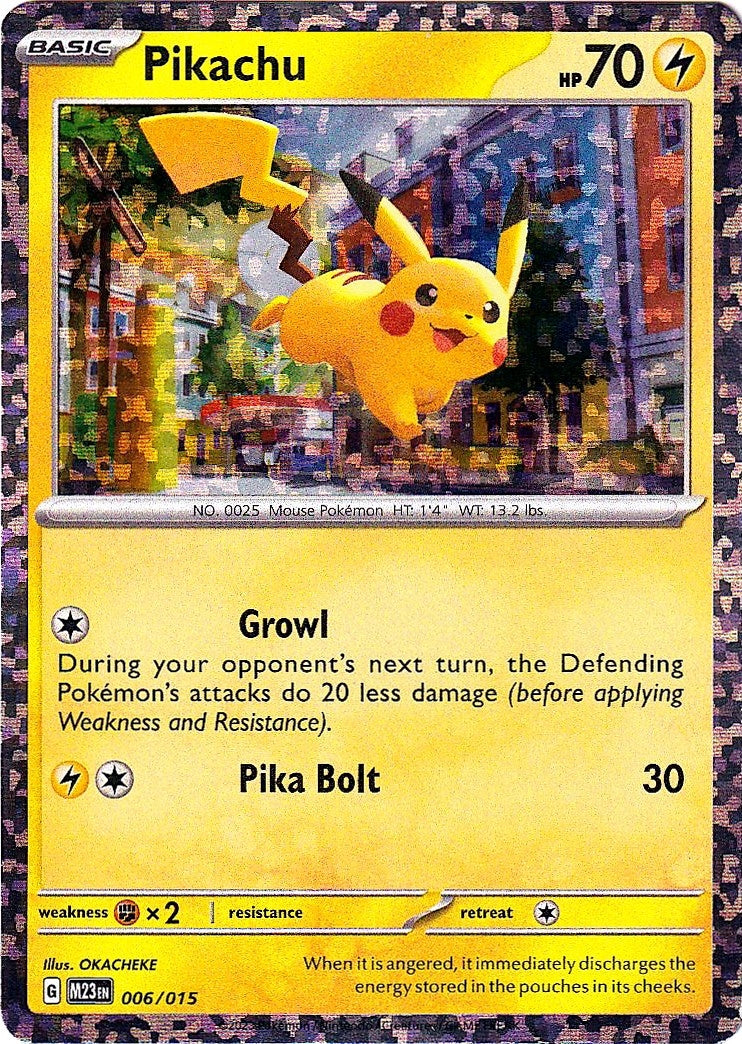 Image for Pikachu (006/015) (McDonald's Promos 2023) - Pokemon